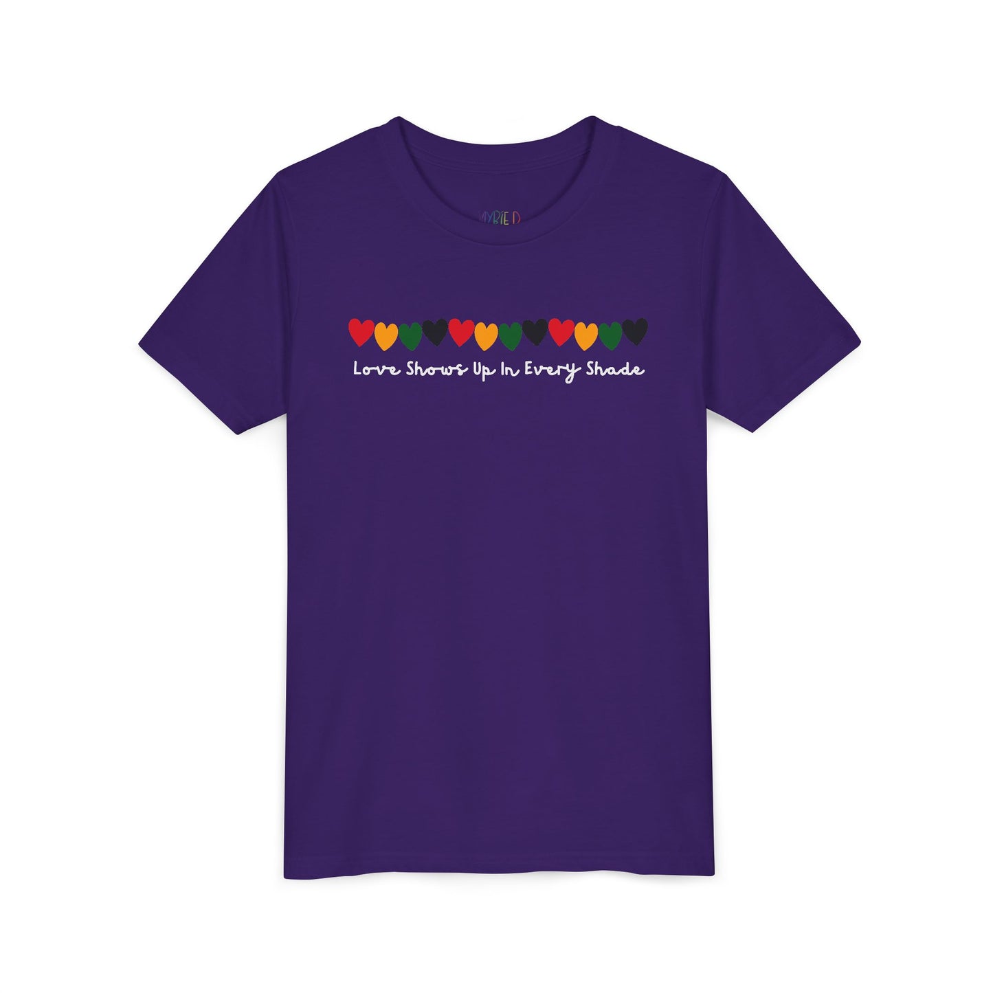 Youth Love Shows Up in Every Shade Tee – Celebrate Every Color of Love