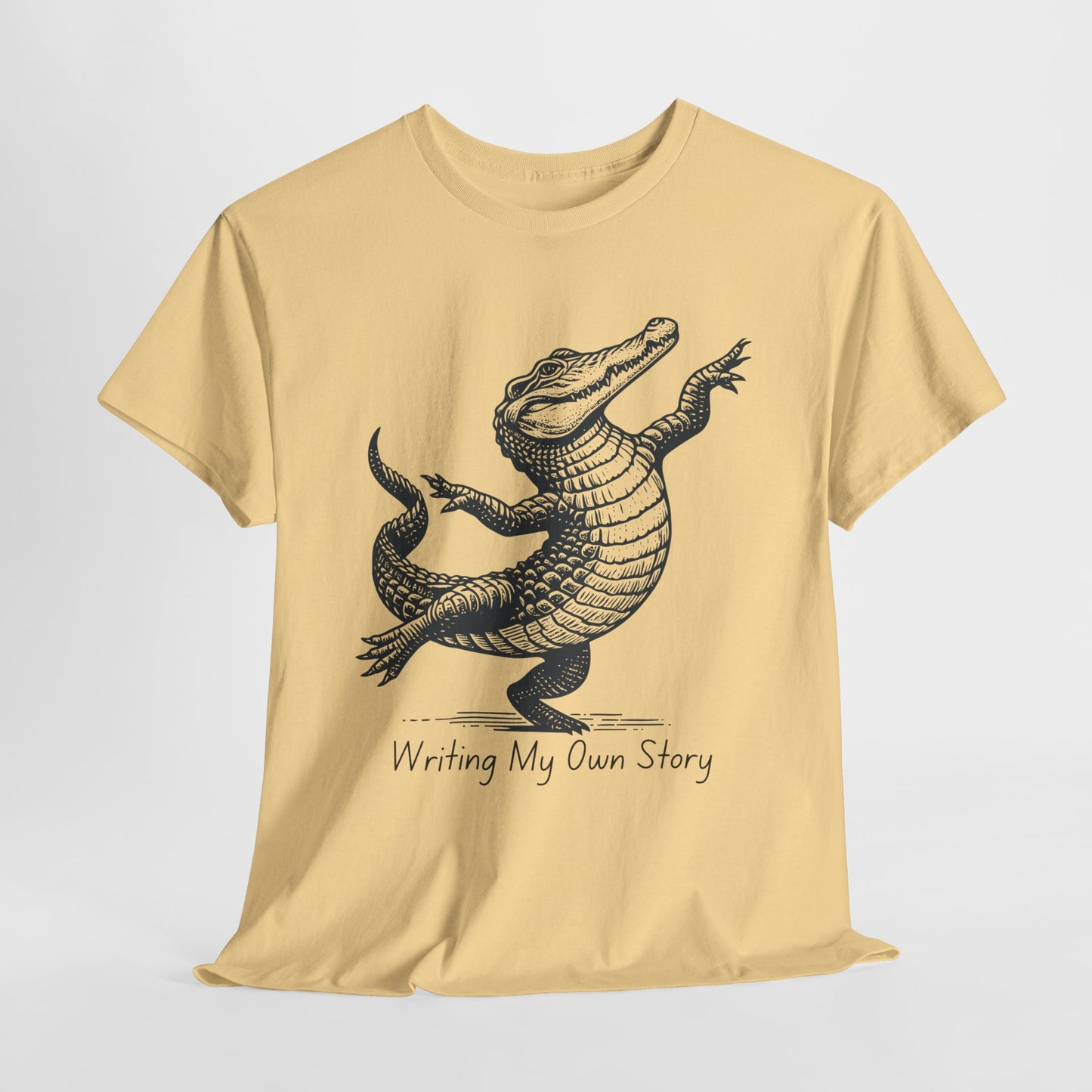 Teen/Adult Unisex Writing My Own Story Tee – Fiercely Independent, Boldly Bookish