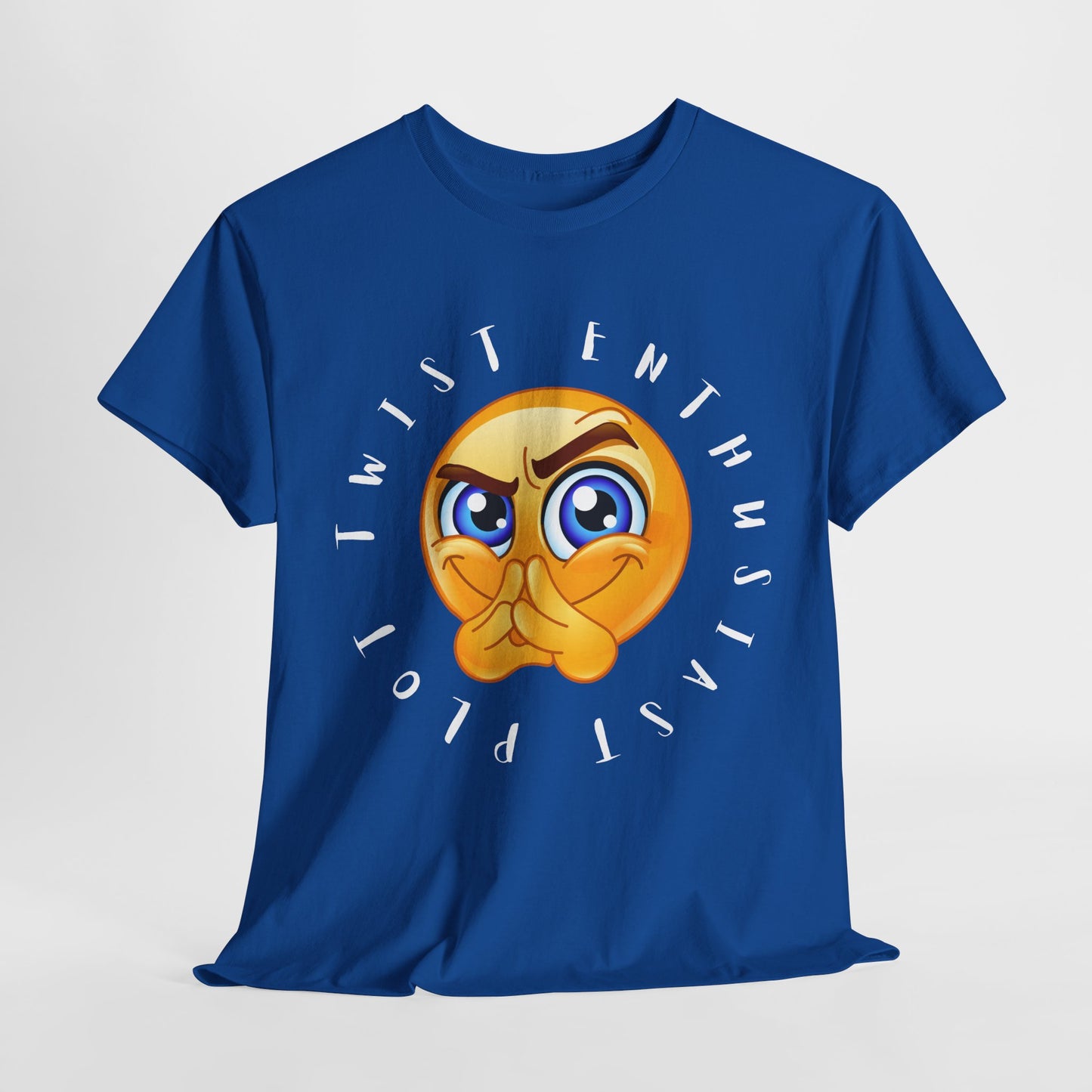 Teen/Adult Unisex Tee – Plot Twist Enthusiast (Emoji Edition)