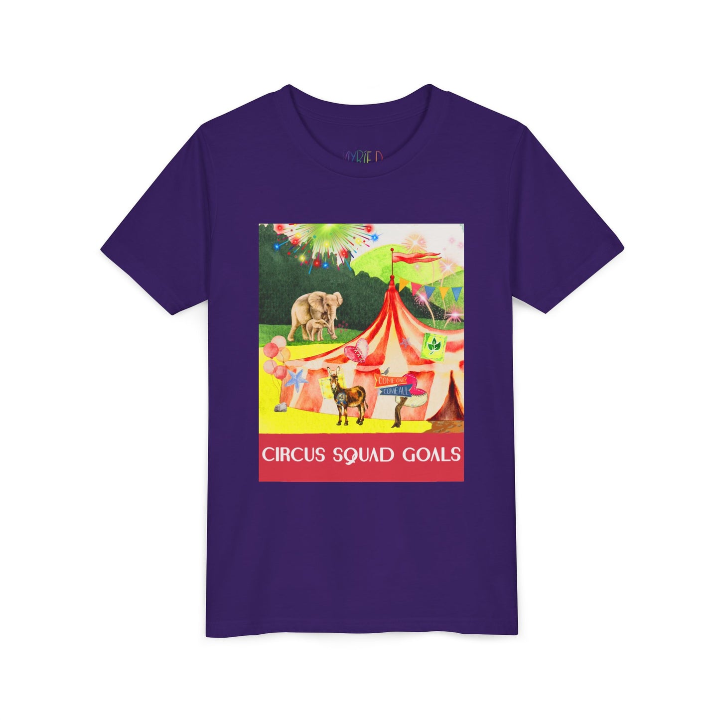 Youth Circus Squad Goals –  Celebration Tee