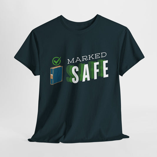 Teen/Adult Unisex Tee – Marked Safe by the Book