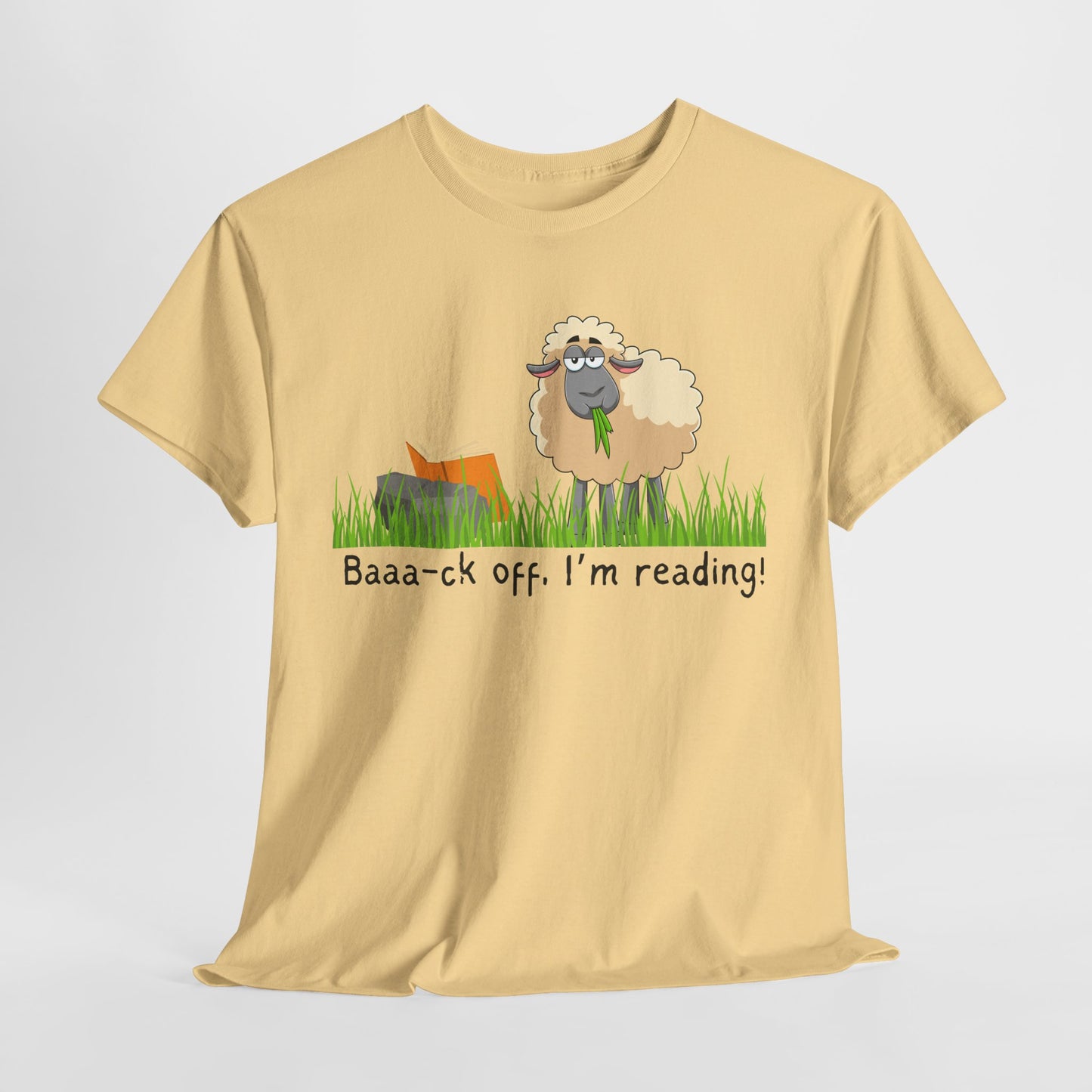 Teen/Adult Unisex Baaa-ck Off Tee – For Fiercely Focused Readers