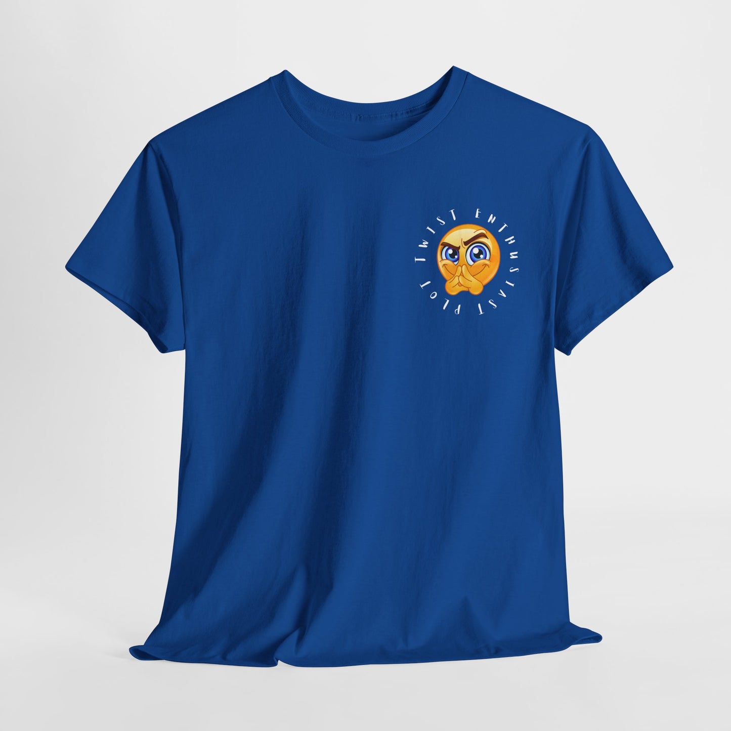Teen/Adult Unisex Tee – Plot Twist Enthusiast (Emoji Edition)