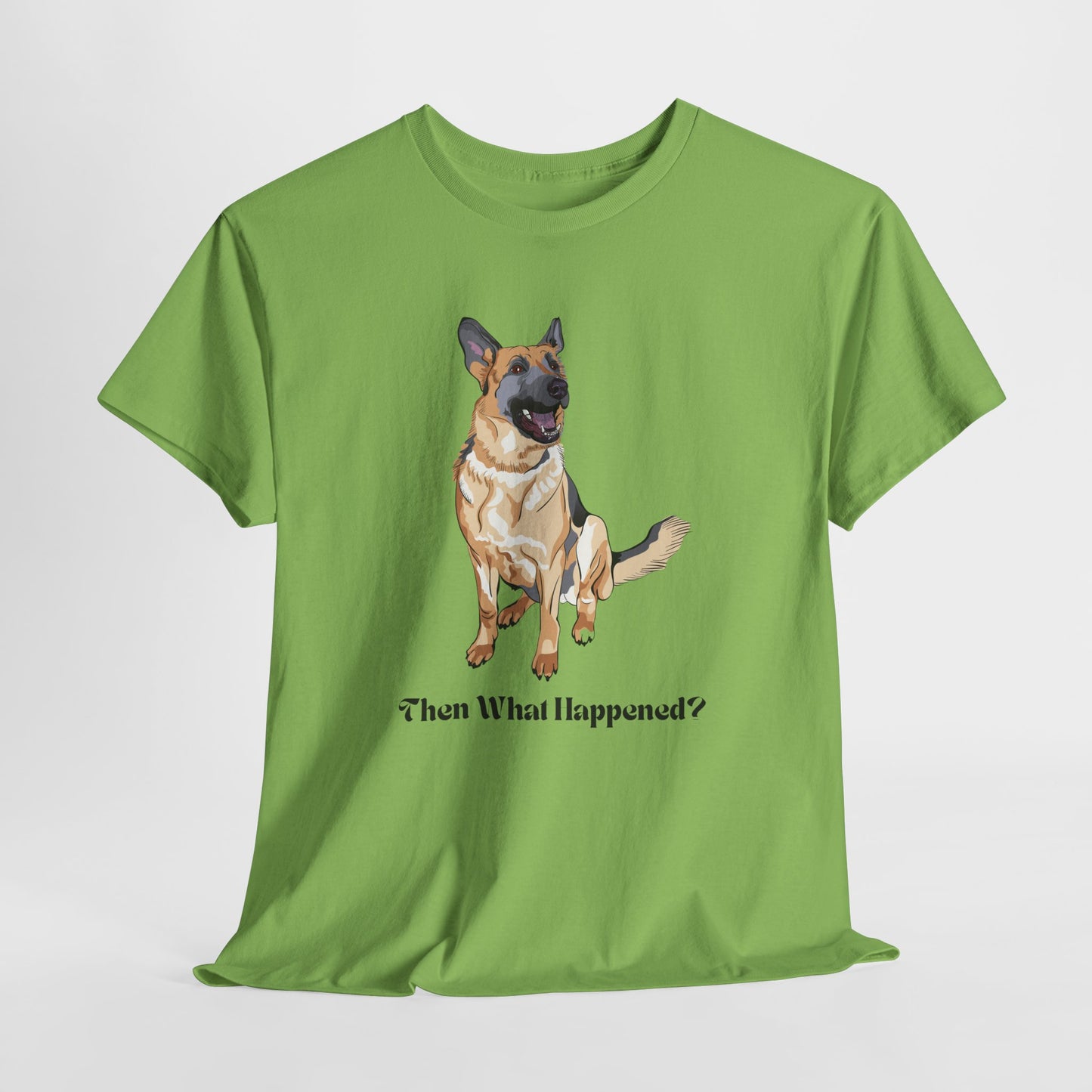 Teen/Adult Unisex Then What Happened? Tee – Loyal Listener, Page Turner