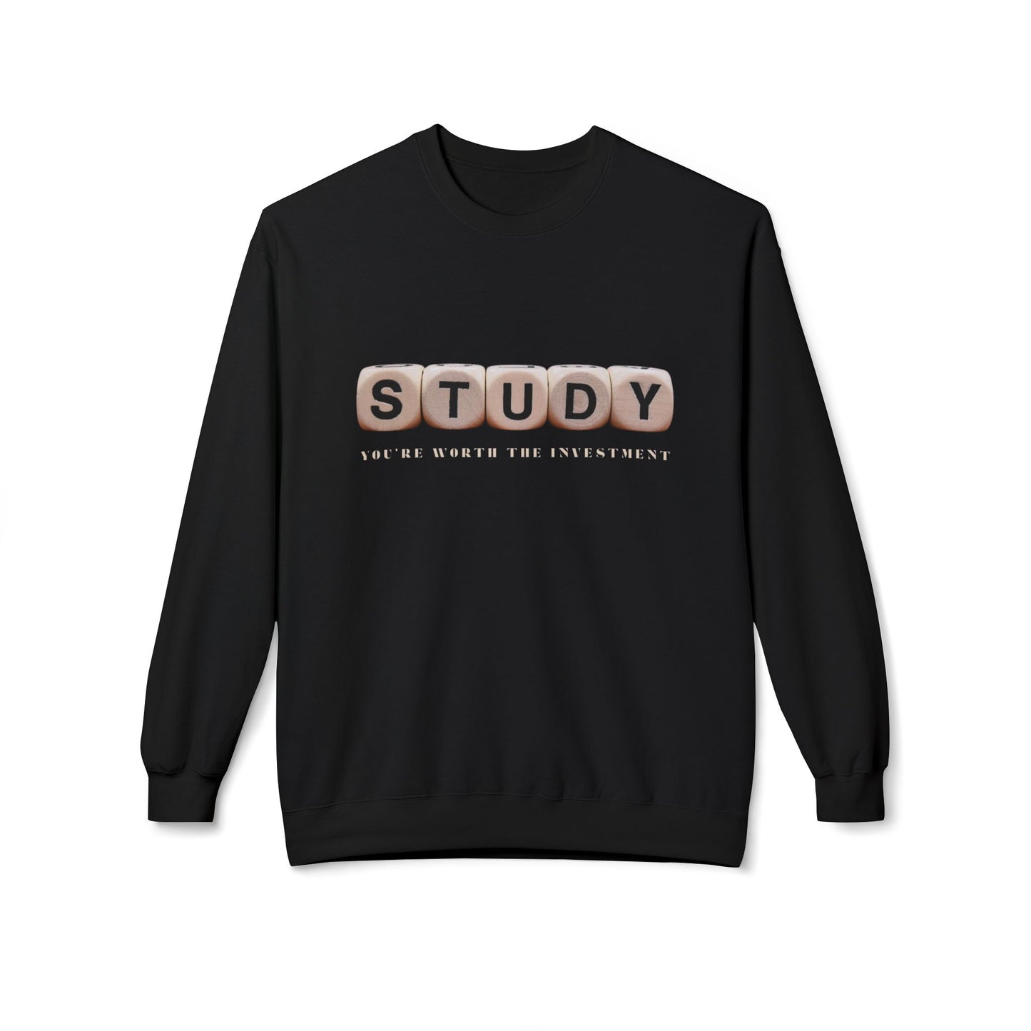 Teen/Adult Unisex STUDY You’re Worth the Investment Crewneck Sweatshirt