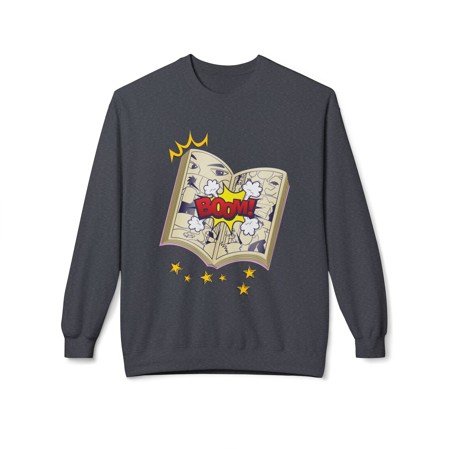 Teen/Adult Unisex Comic Book BOOM! Sweatshirt