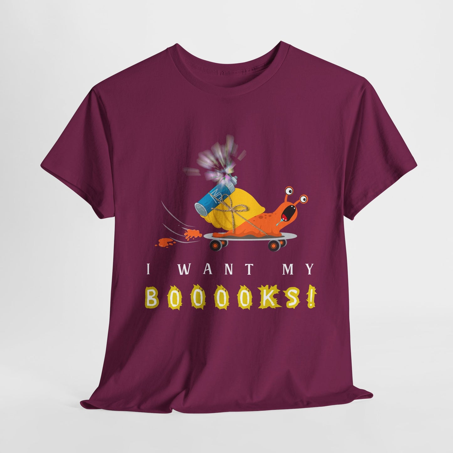 Teen/Adult Unisex I Want My Boooooks! Unisex Tee