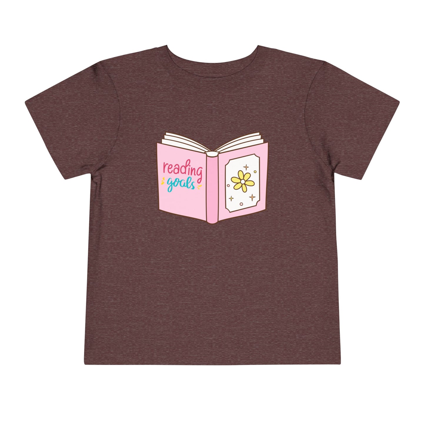 Toddler Reading Goals Tee – Sweet Style for Little Book Lovers