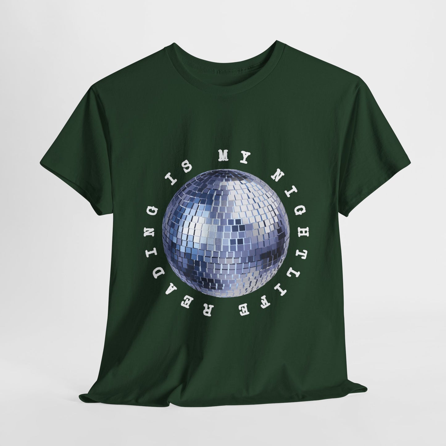 Teen/Adult Unisex Reading Is My Nightlife Tee