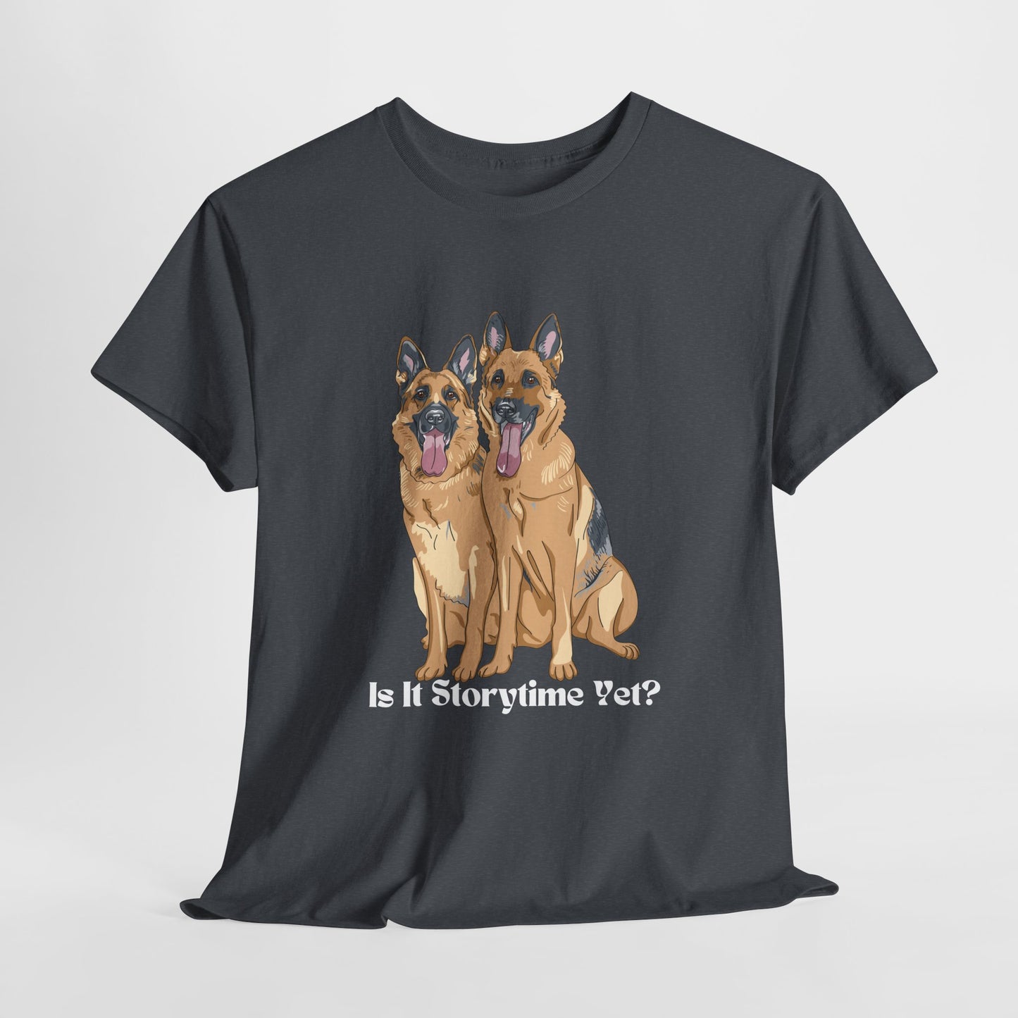 Teen/Adult Unisex Storytime Shepherds Tee – Sitting, Waiting, Listening