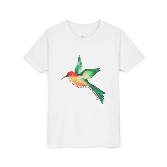Youth Too Swift for Second Guessing Tee – Move Boldly, Think Brightly