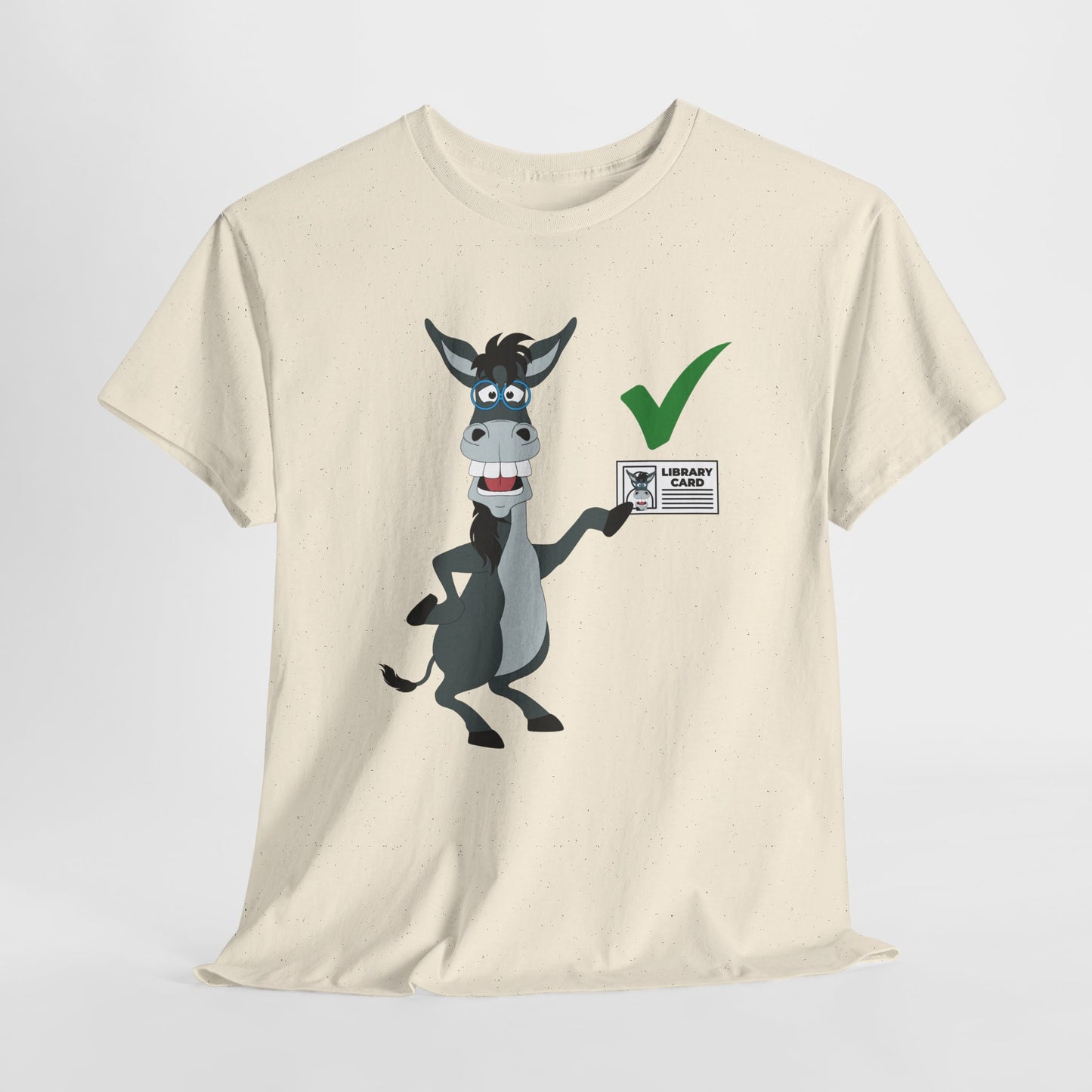 Teen/Adult Unisex Card-Carrying Genius Tee – Flash Your Library Power