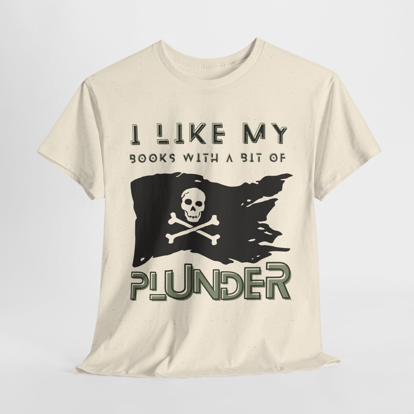 Teen/Adult Unisex “Bit of Plunder” Tee – For Bookish Buccaneers