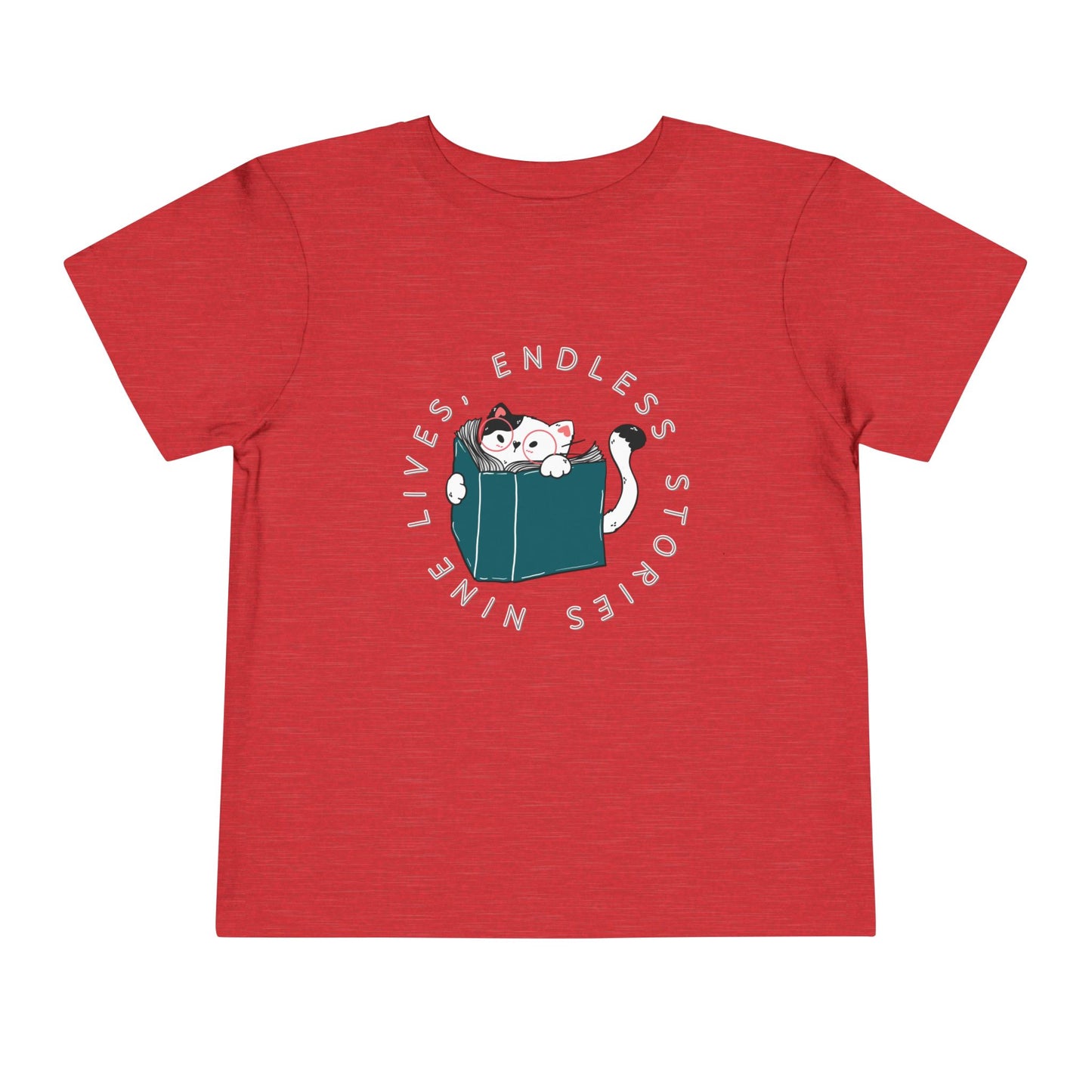 Toddler Nine Lives, Endless Stories T-Shirt