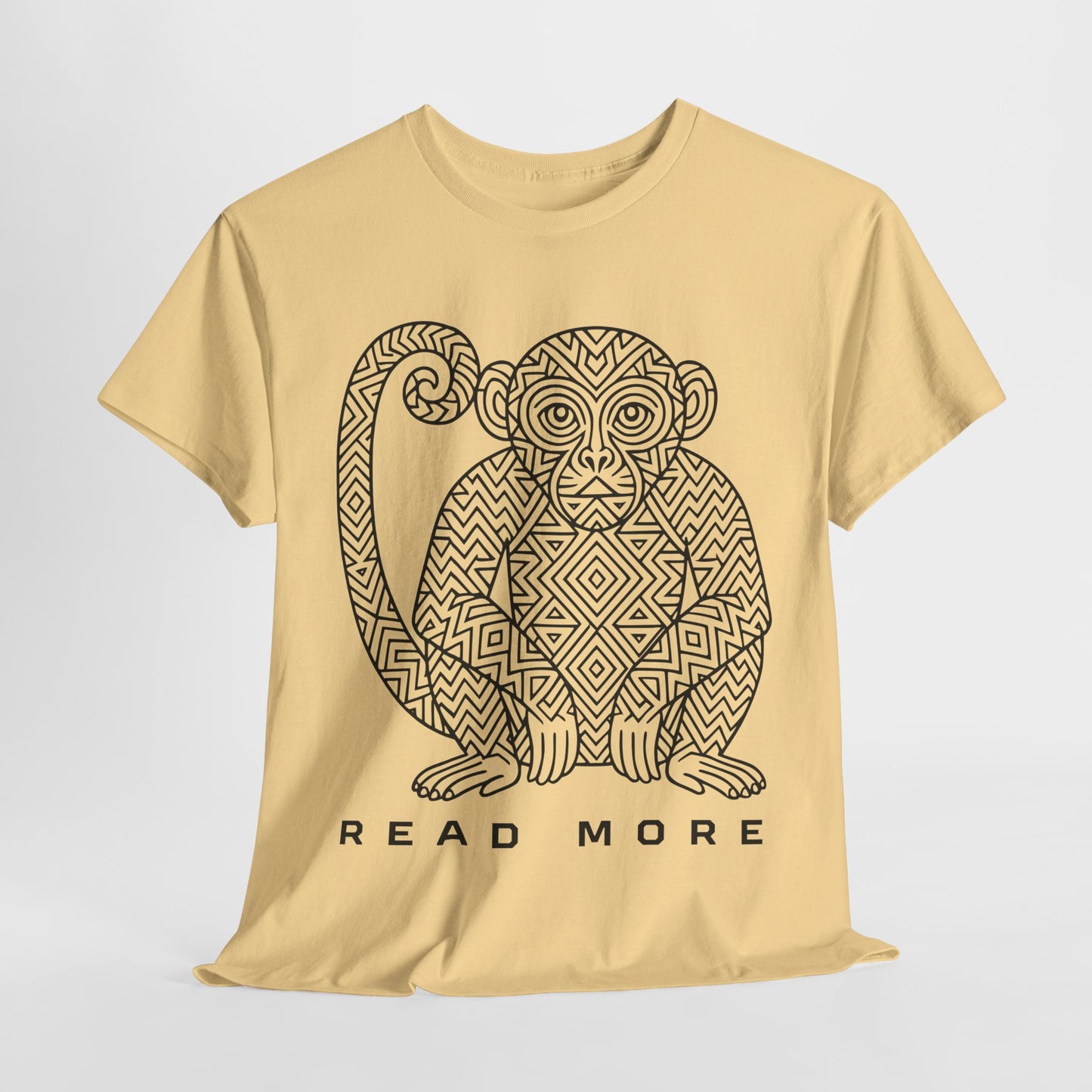 Teen/Adult Unisex – Read More Tribal Monkey Tee
