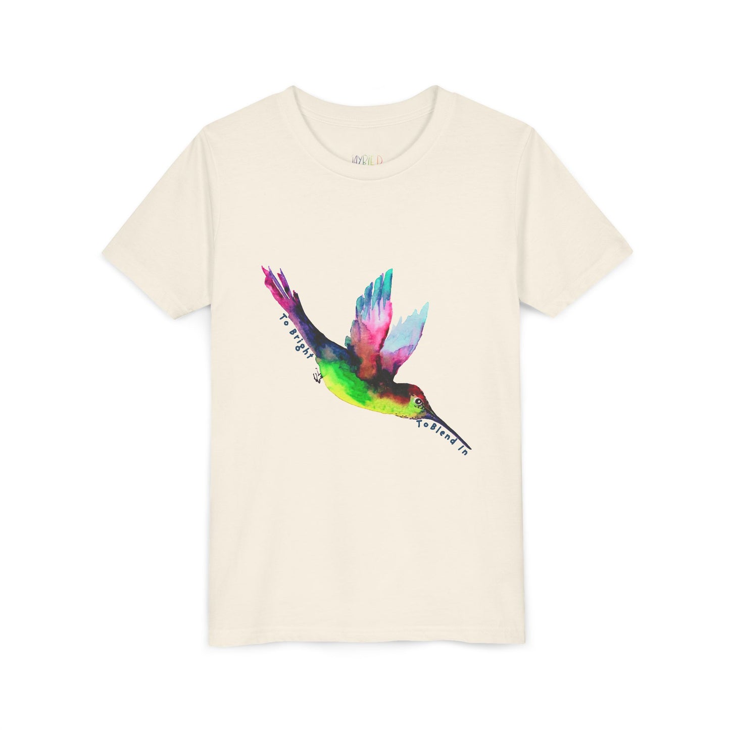 Youth Too Bright to Blend In Tee – Shine Loud, Fly Proud