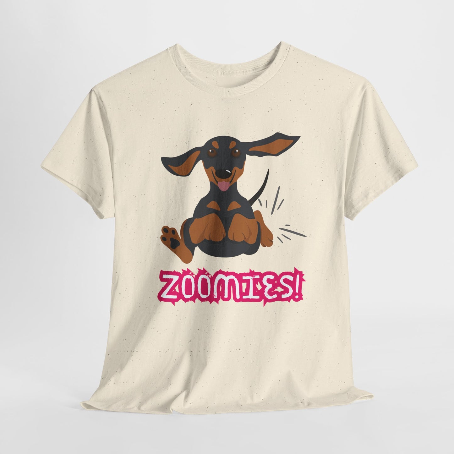 Teen/Adult Unisex Zoomies Tee – Powered by Pure Joy (and Maybe a Squeaky Toy)