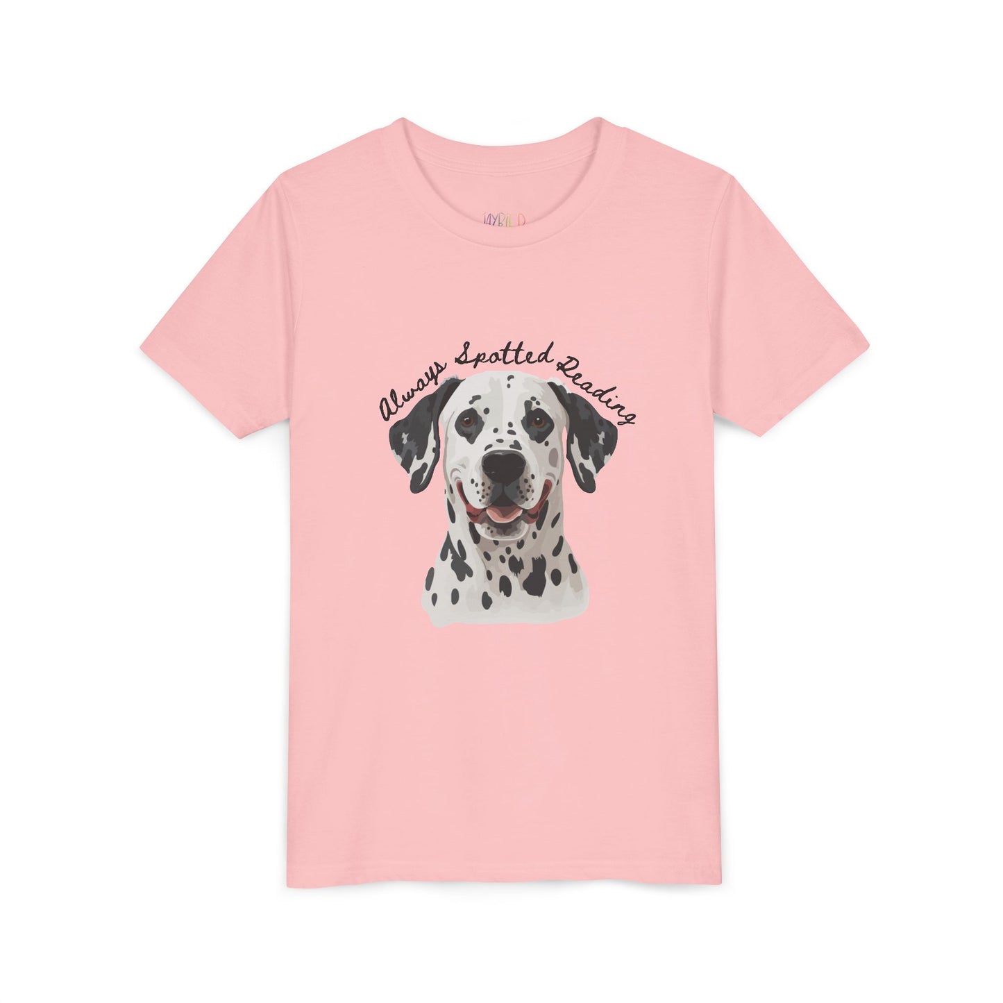 Youth Always Spotted Reading T-Shirt – A Paws-itively Bookish Look