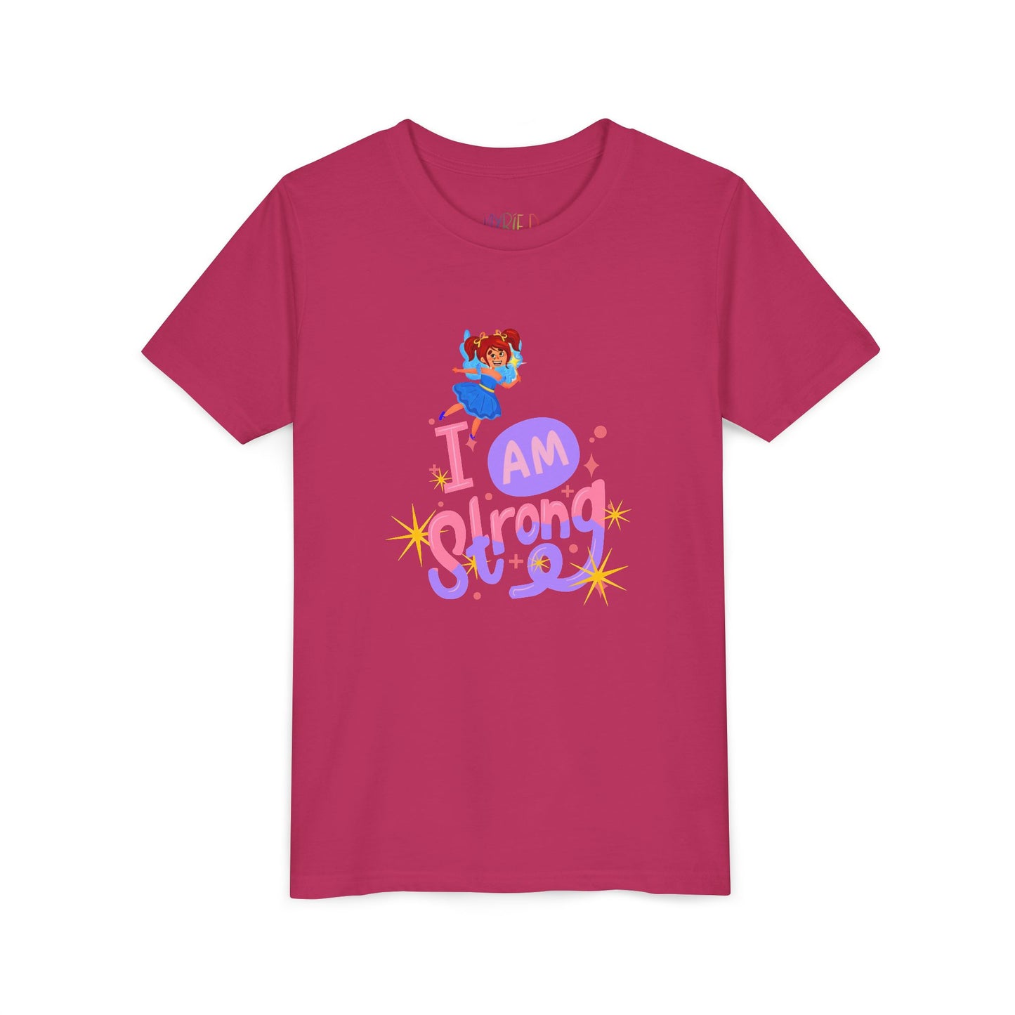 Youth I Am Strong T-Shirt – Empowering Affirmation Tee Inspired by Mei-Mei