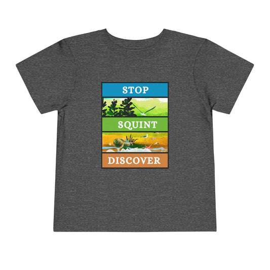 Toddler Stop Squint Discover Tee – Outdoor Explorer Shirt for Curious Kids