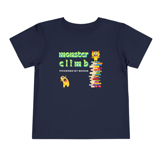 Toddler Monster Climb Book Tee