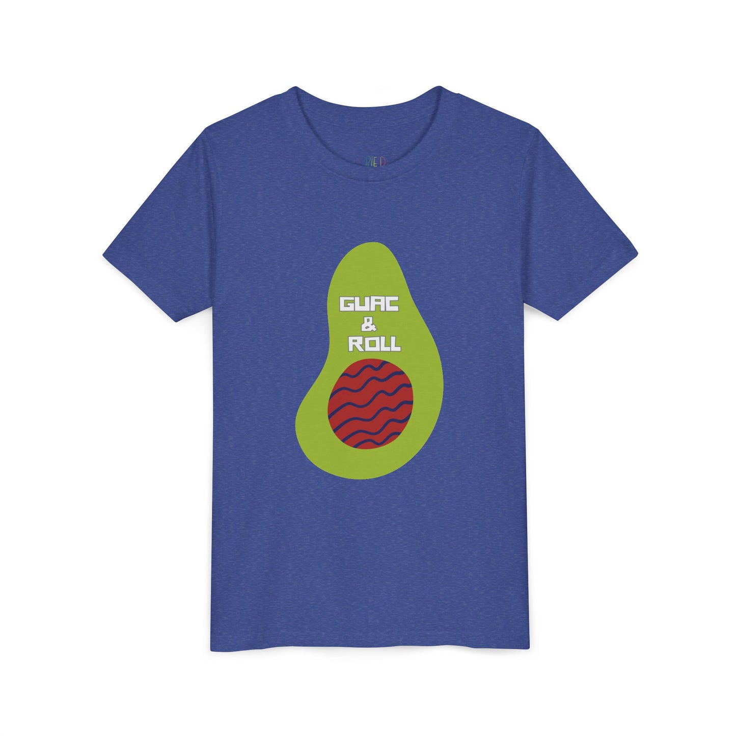 Youth Guac & Roll Tee – Funny Shirt for Foodies & Rockstars, For kids who bring the flavor and the moves