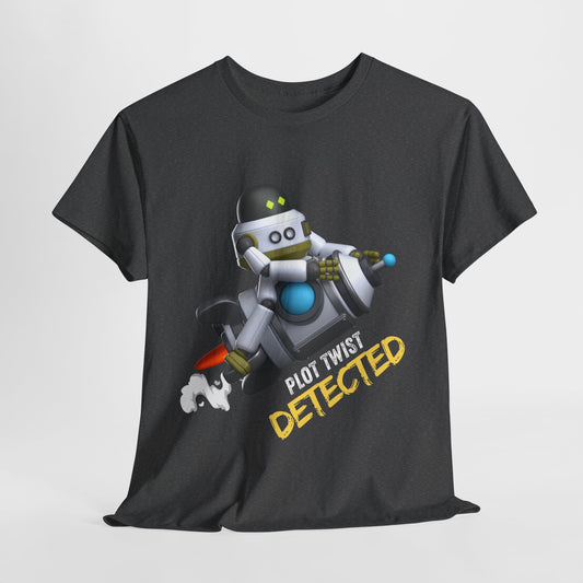 Teen/Adult Unisex Plot Twist Detected Tee – Fast-Paced Fun for Bookish Adventurers