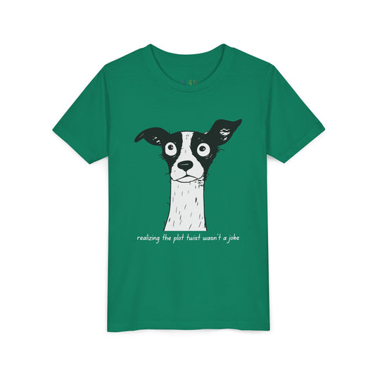 Youth Plot Twist Panic T-Shirt – That Face When the Story Gets Real
