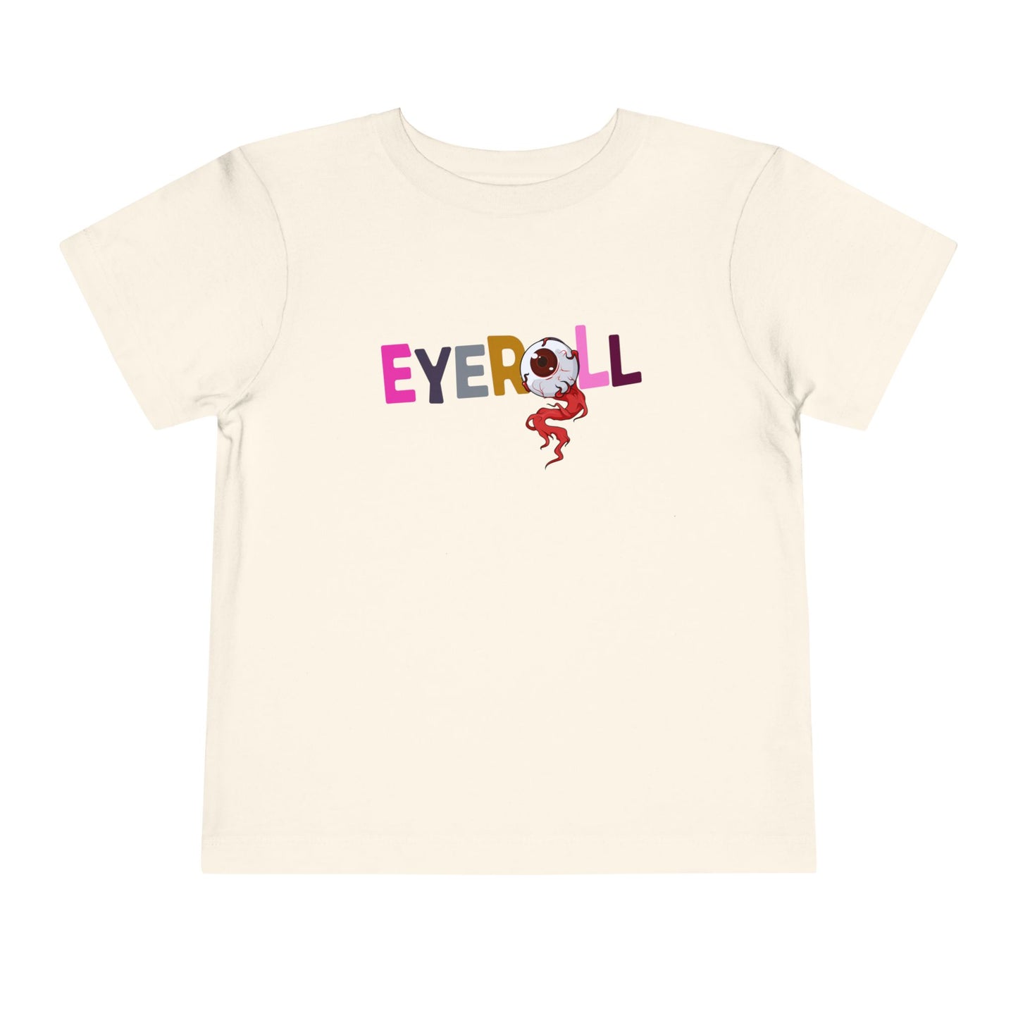 Toddler Eyeroll Tee – Absurd Humor for Little Characters with Big Attitude