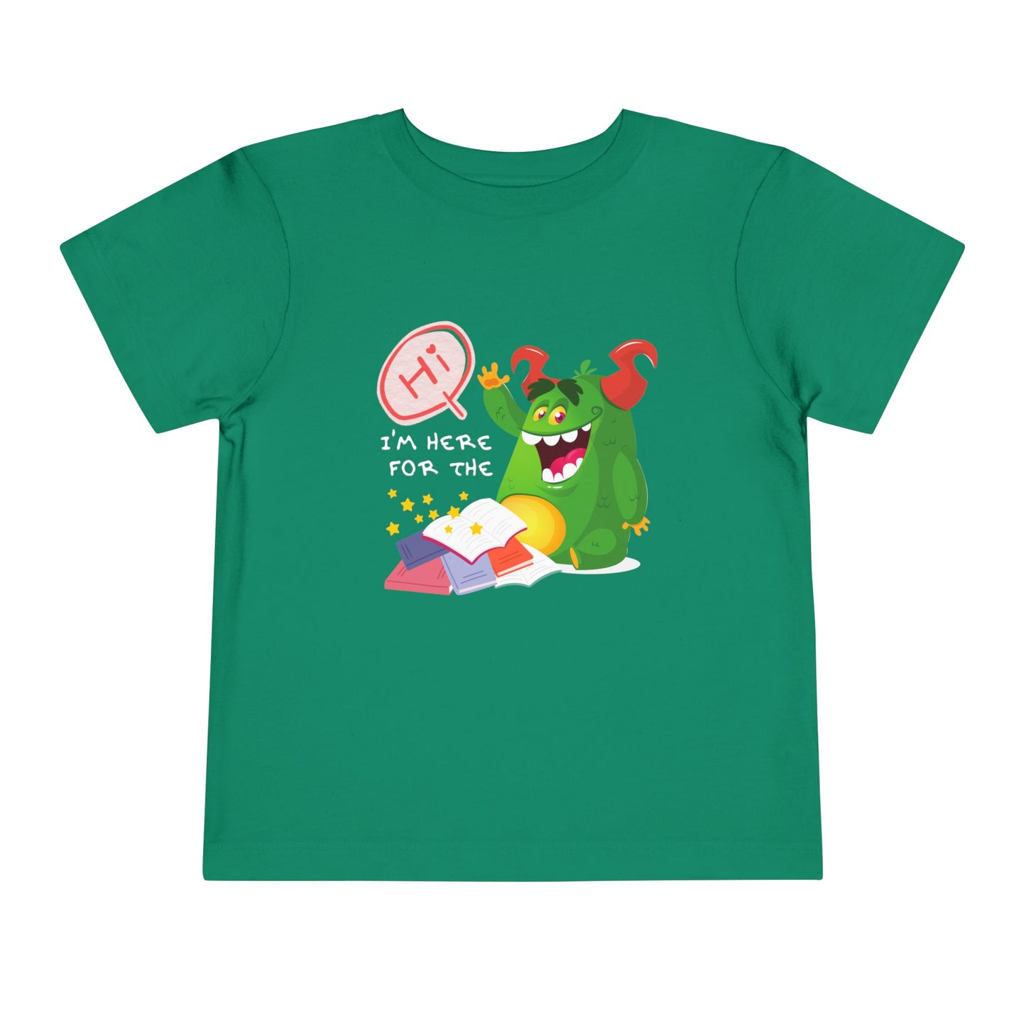 Toddler Here for the Storytime Tee