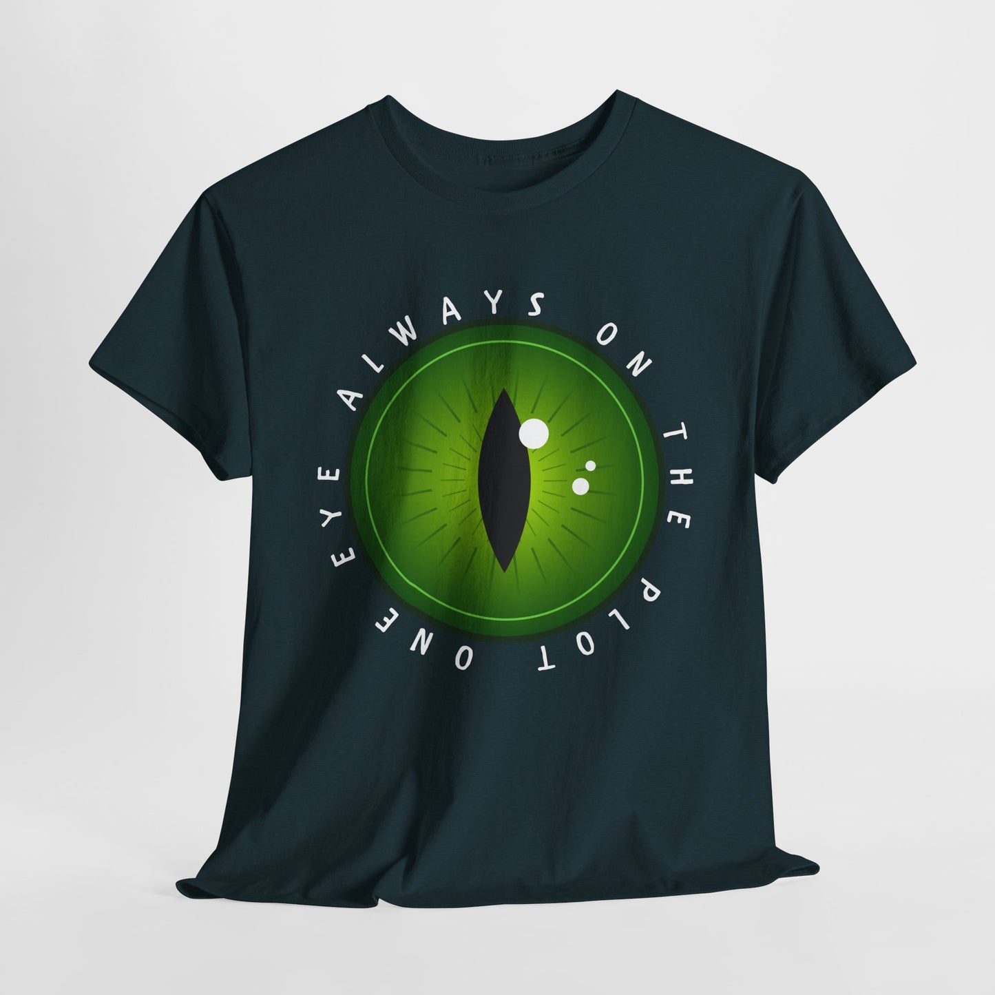 Teen/Adult Unisex One Eye on the Plot – Bold Reader Focus Tee