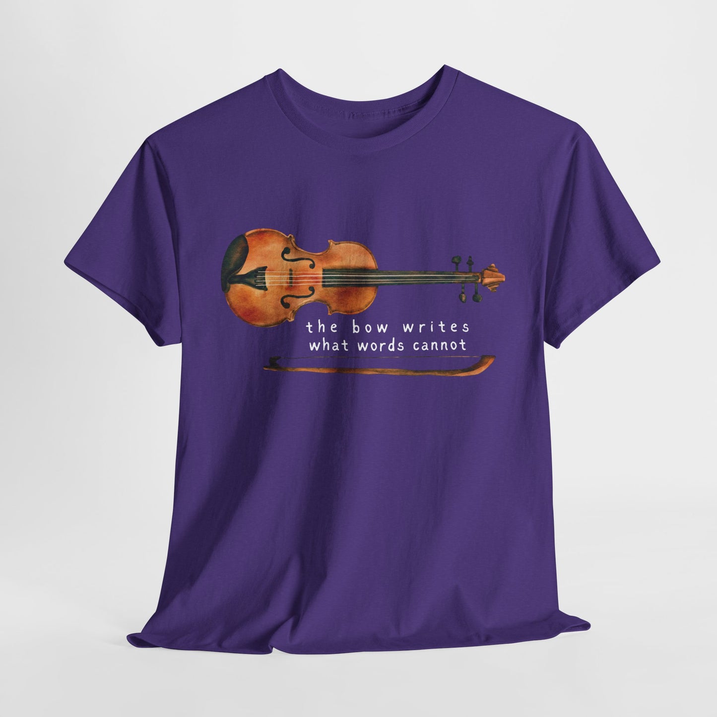 Teen/Adult Unisex The Bow Writes What Words Cannot Tee