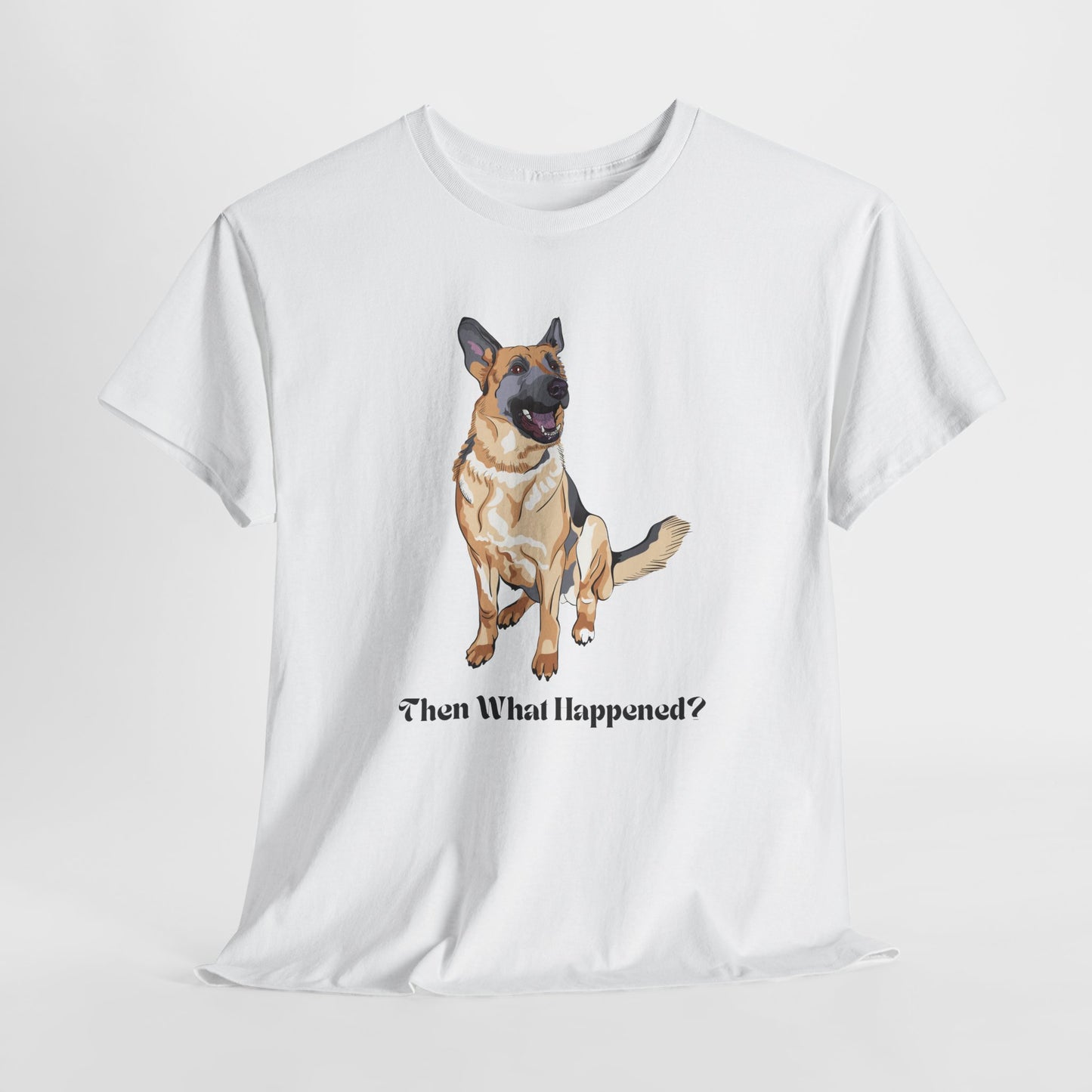 Teen/Adult Unisex Then What Happened? Tee – Loyal Listener, Page Turner