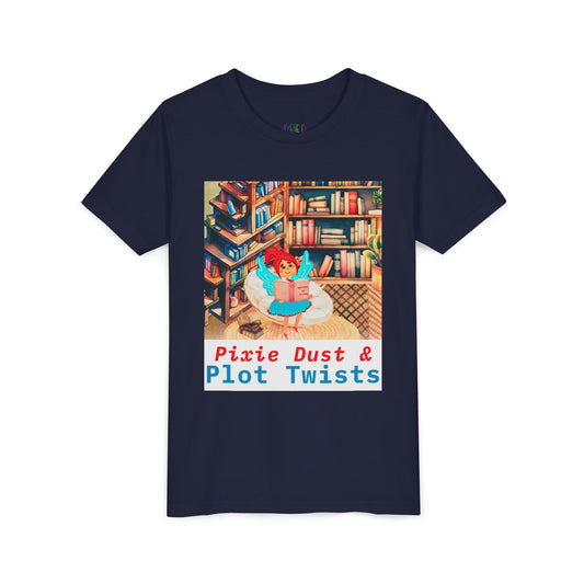 Youth Pixie Dust & Plot Twists Tee – Where Stories Take Flight