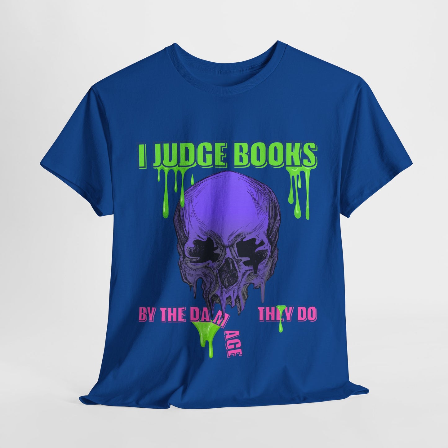 Teen/Adult Unisex Read for the Pain Tee – Horror Book Lover Shirt