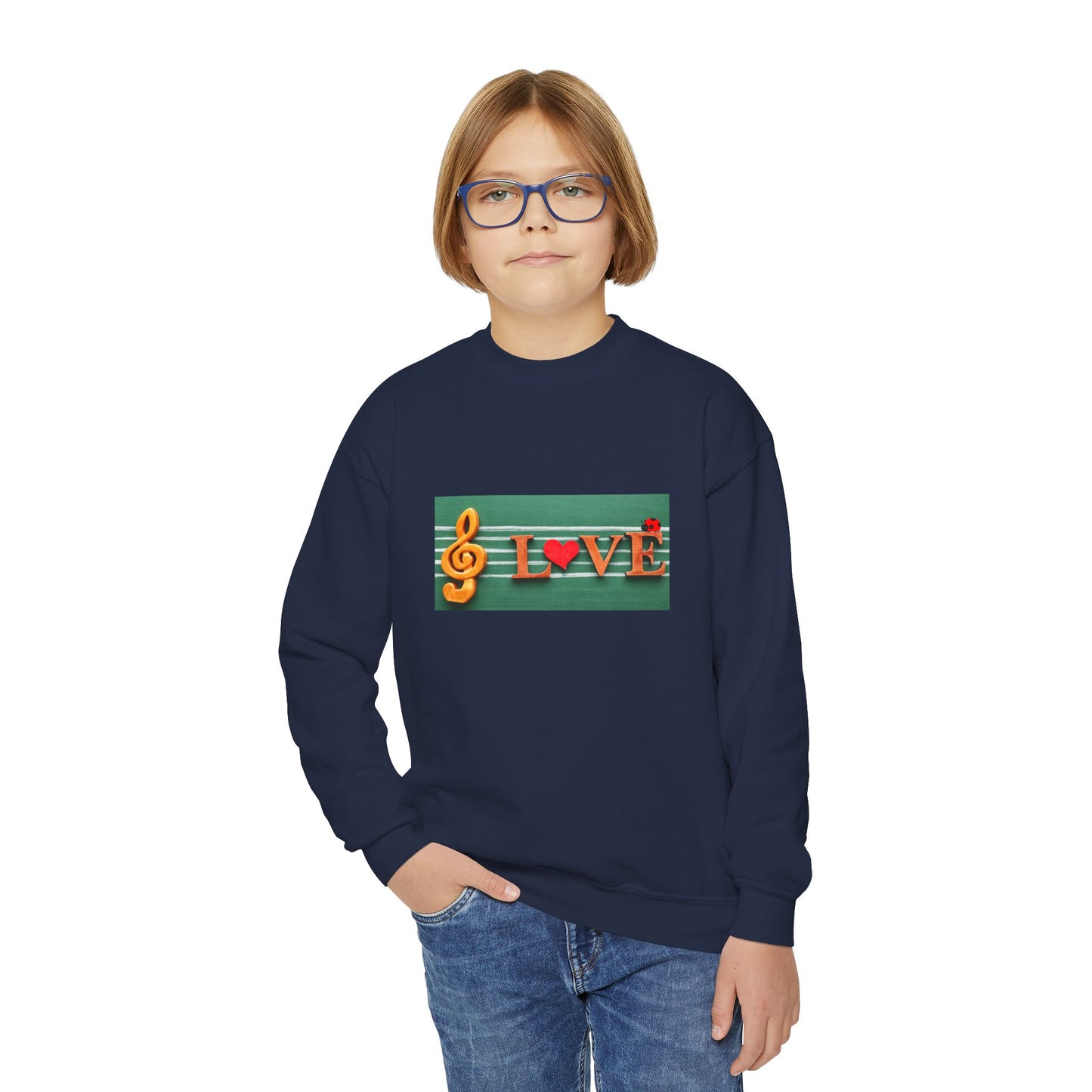 Youth Music Love Sweatshirt