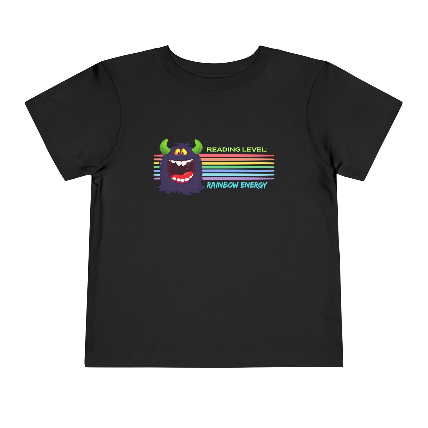 Toddler Reading Level: Rainbow Energy Tee