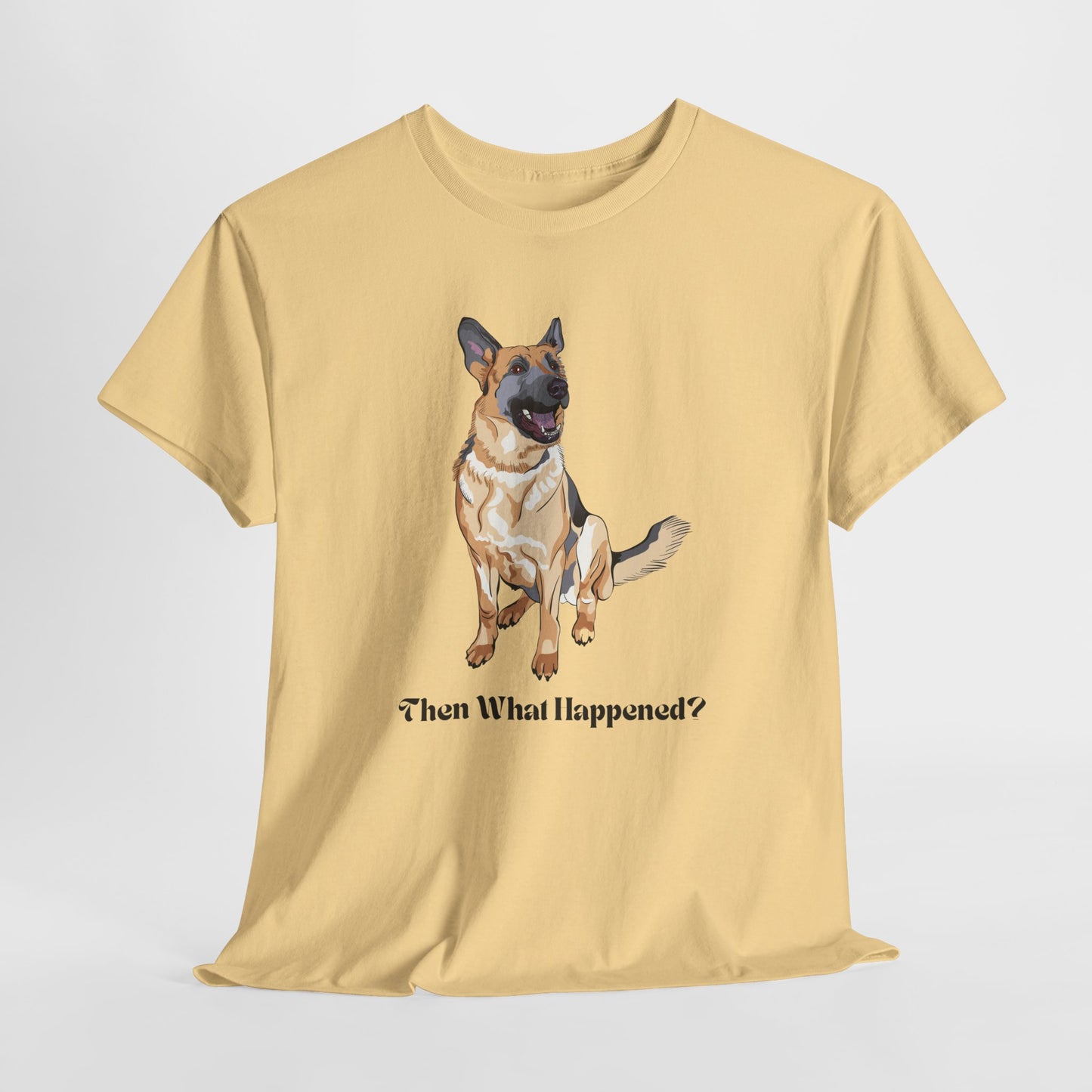Teen/Adult Unisex Then What Happened? Tee – Loyal Listener, Page Turner