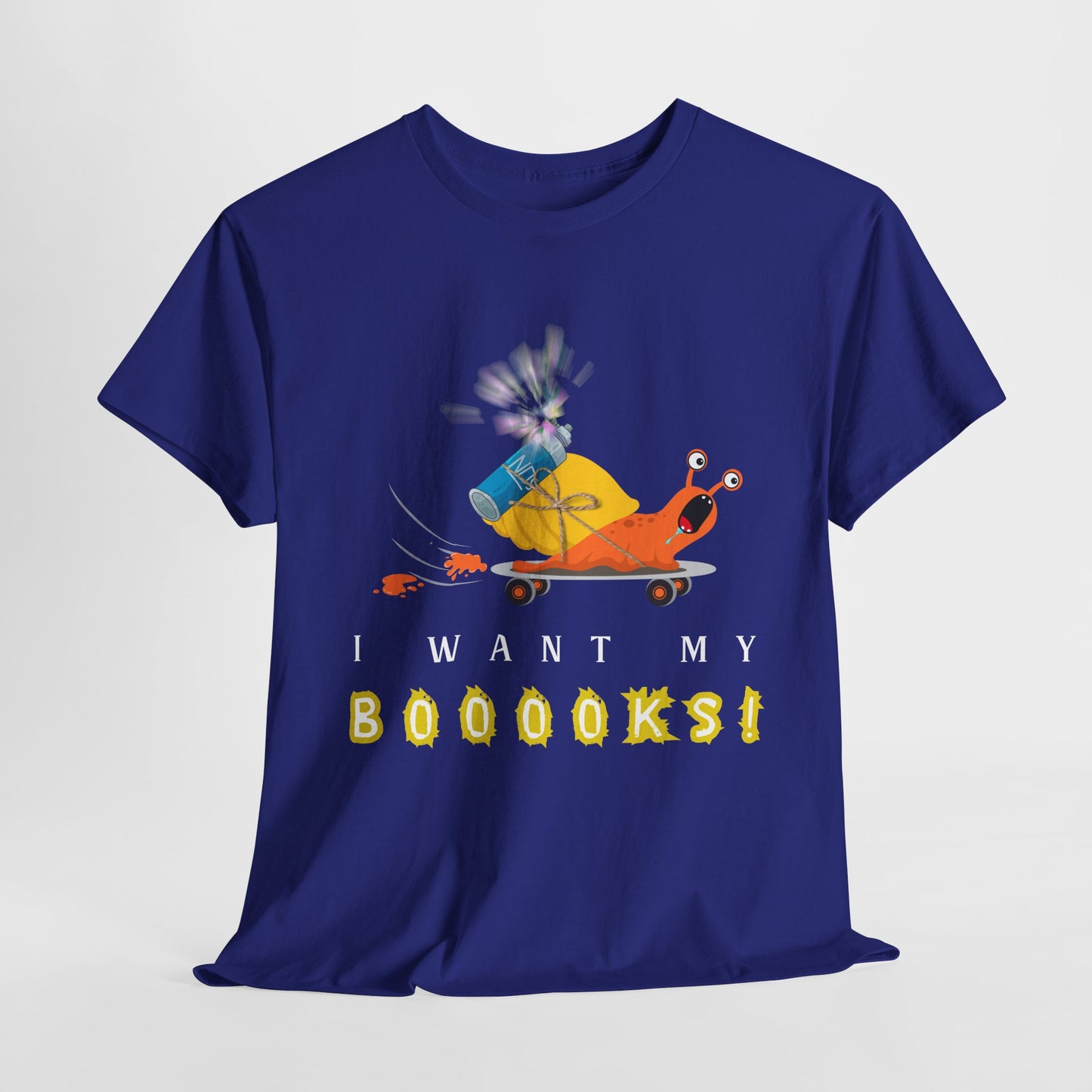 Teen/Adult Unisex I Want My Boooooks! Unisex Tee