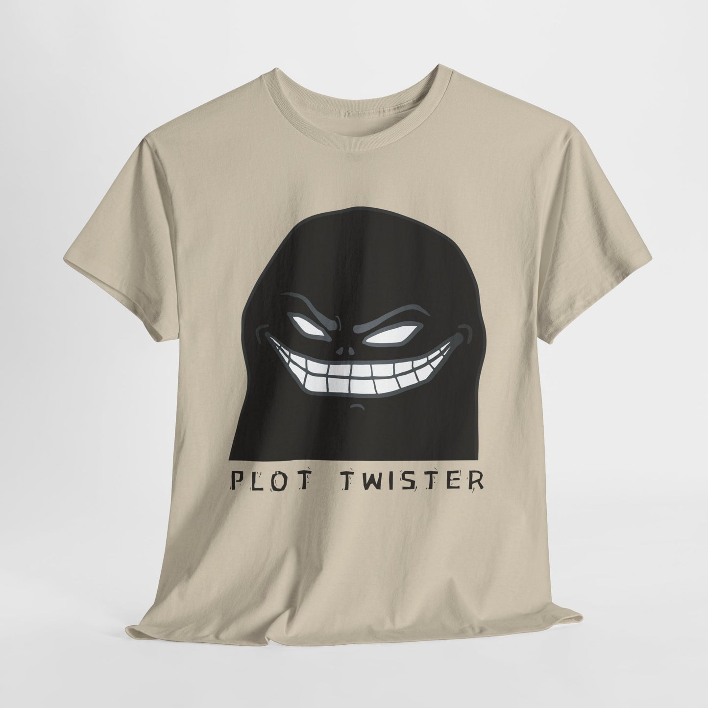 Teen/Adult Unisex Plot Twister Tee – Master of Mayhem & Cliffhangers