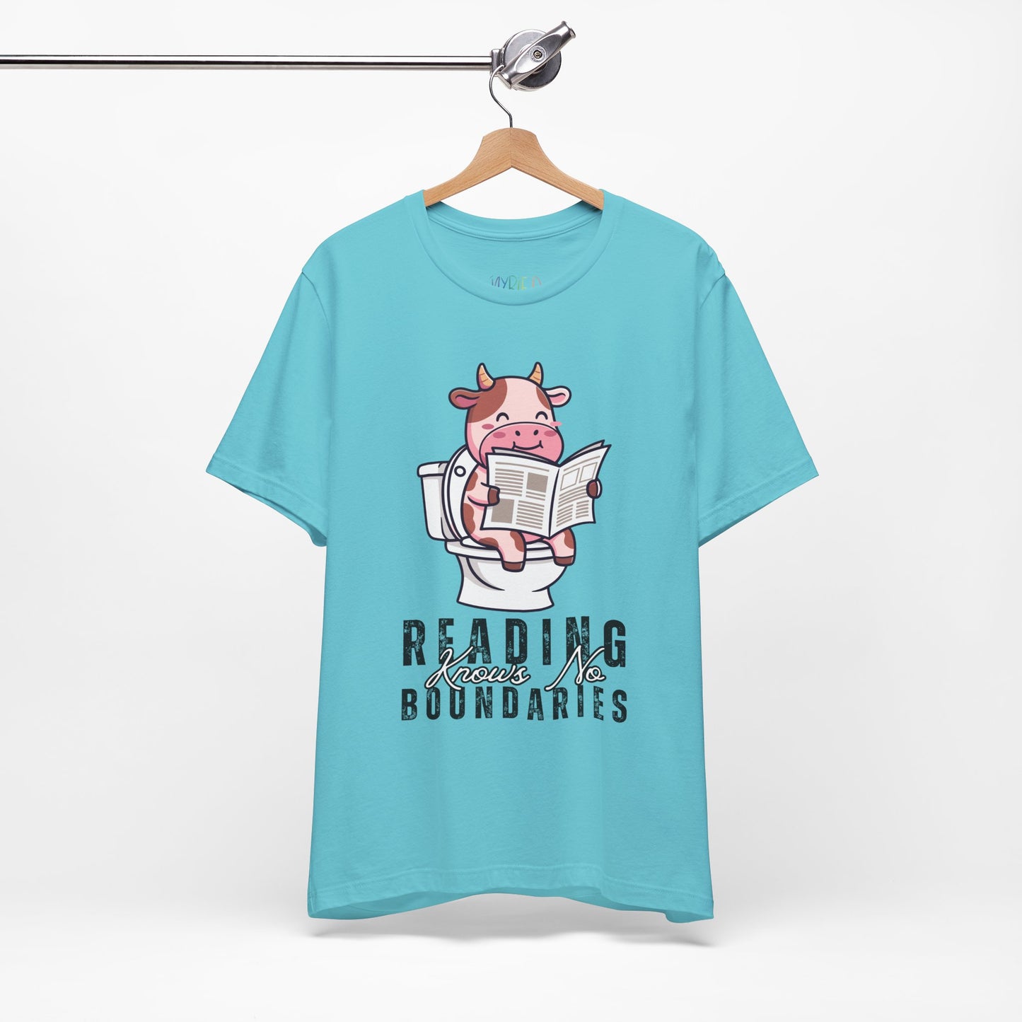 Teen/Adult Unisex Reading Knows No Boundaries T-Shirt