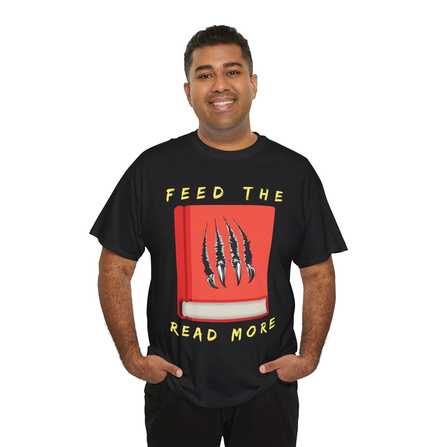 Teen/Adult Unisex Feed the Beast Read More Tee