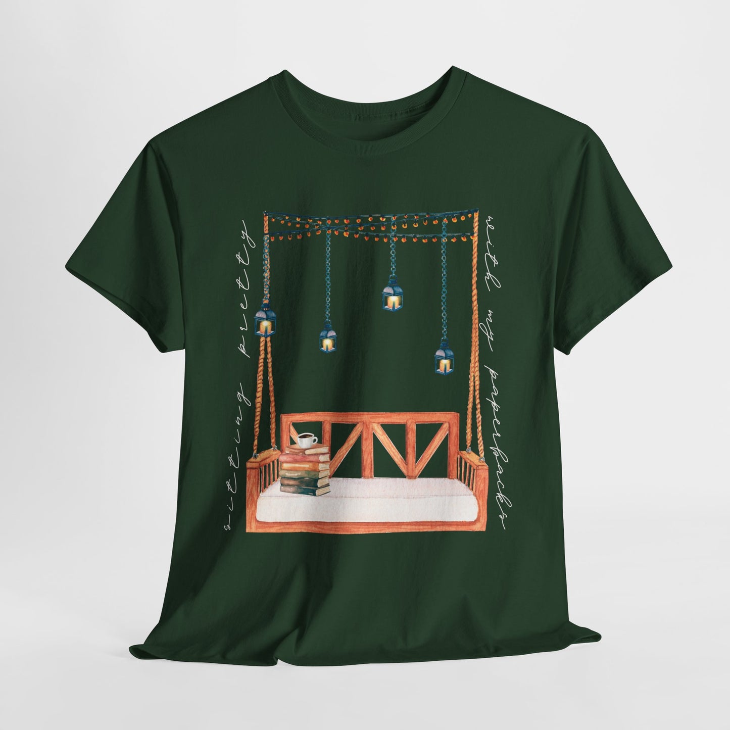 Teen/Adult Unisex Tee – Sitting Pretty With My Paperbacks