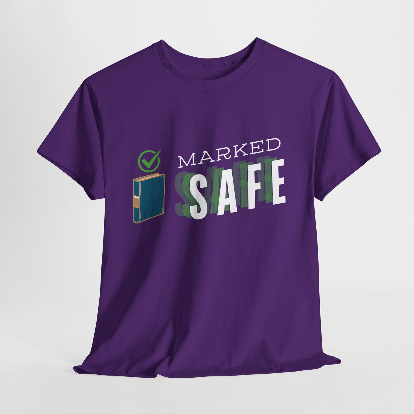 Teen/Adult Unisex Tee – Marked Safe by the Book