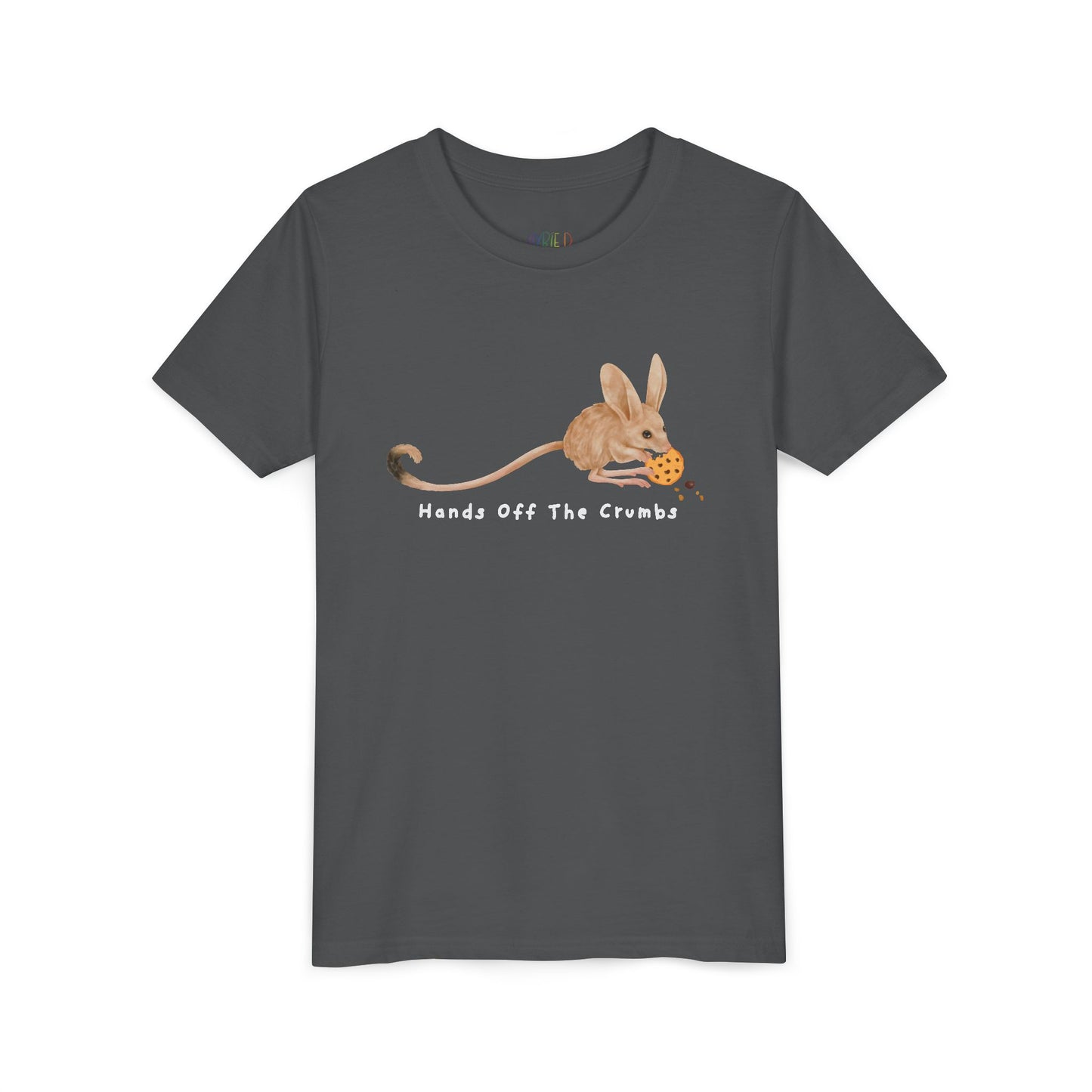Youth Hands Off the Crumbs Tee – Guarding Snacks Like a Pro