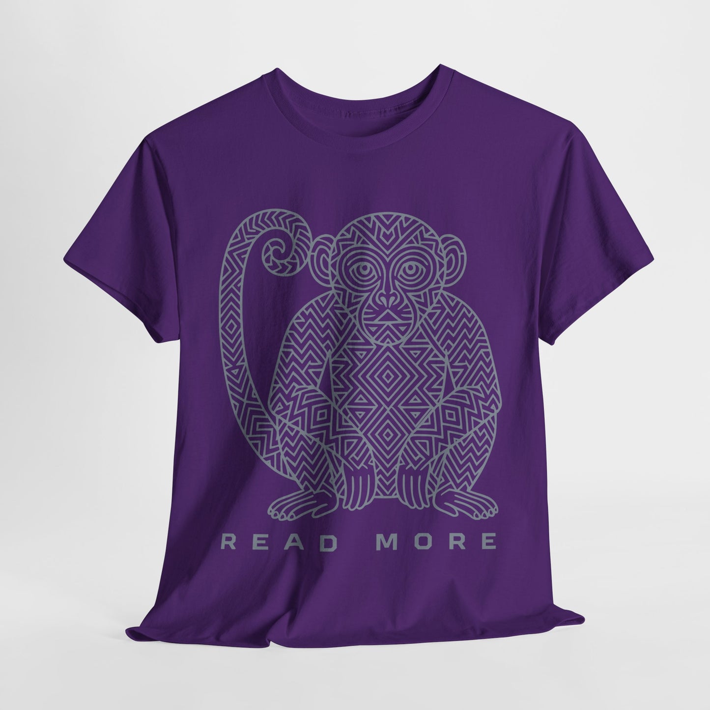 Teen/Adult Unisex – Read More Tribal Monkey Tee