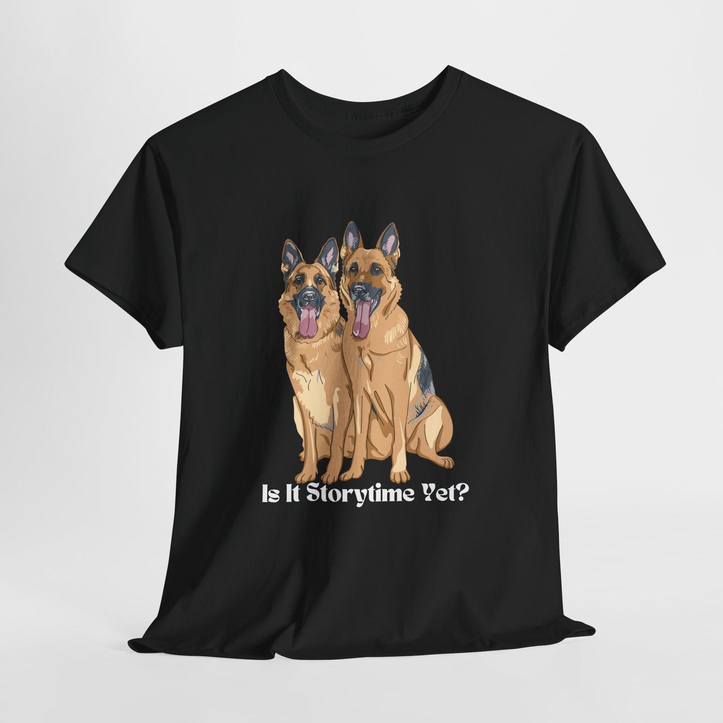 Teen/Adult Unisex Storytime Shepherds Tee – Sitting, Waiting, Listening