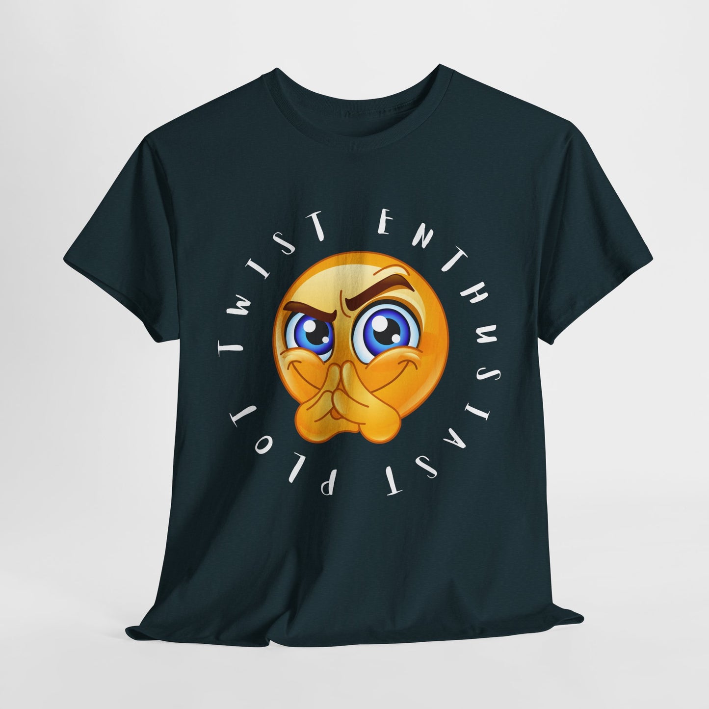 Teen/Adult Unisex Tee – Plot Twist Enthusiast (Emoji Edition)