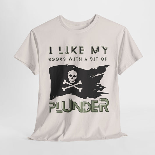 Teen/Adult Unisex “Bit of Plunder” Tee – For Bookish Buccaneers