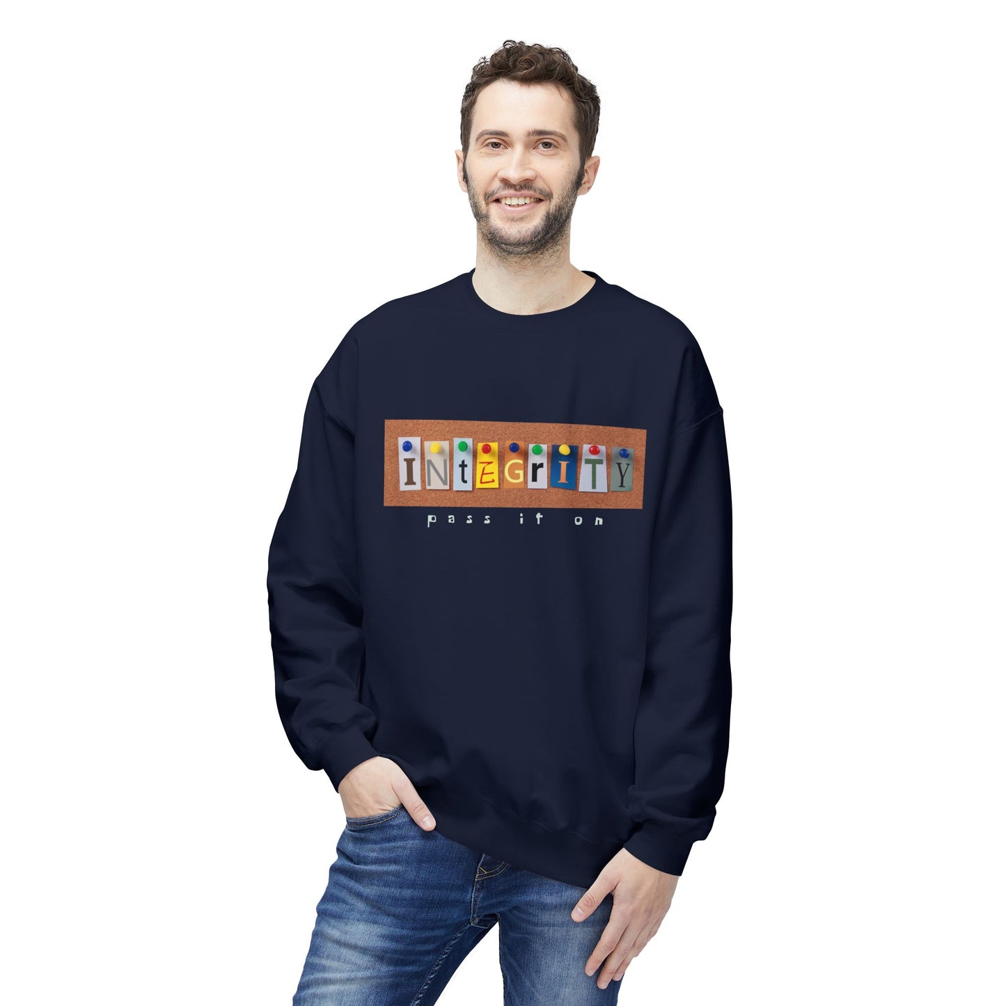 Teen/Adult Unisex Integrity Pass It On Sweatshirt